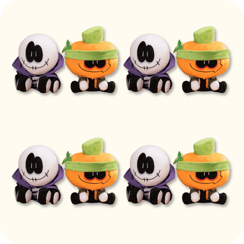Skid And Pump Plush 4PCS Skid And Pump Plush 4PCS